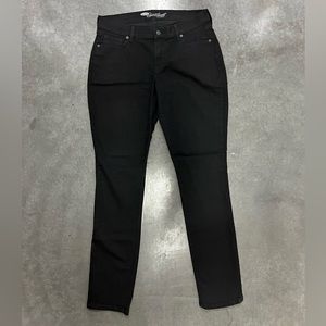 Old Navy Sweetheart Black Skinny Midrise Jeans Size 10 Long